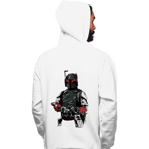 Shirts Pullover Hoodies, Unisex / Small / White Mandalorian Bounterhunter