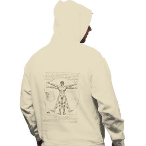 Shirts Pullover Hoodies, Unisex / Small / Sand Eren Vitruvian