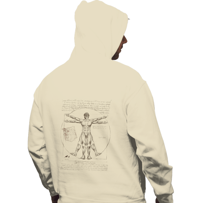 Shirts Pullover Hoodies, Unisex / Small / Sand Eren Vitruvian