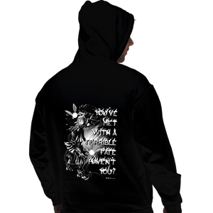 Daily_Deal_Shirts Pullover Hoodies, Unisex / Small / Black A Sinister Meeting