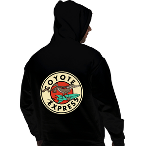 Daily_Deal_Shirts Pullover Hoodies, Unisex / Small / Black Coyote Express