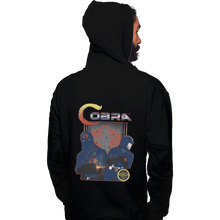 Load image into Gallery viewer, Shirts Pullover Hoodies, Unisex / Small / Black Cobra
