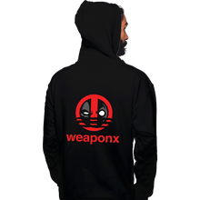 Load image into Gallery viewer, Daily_Deal_Shirts Pullover Hoodies, Unisex / Small / Black Weapon X Athletic
