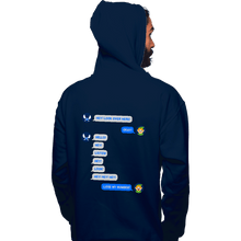 Load image into Gallery viewer, Secret_Shirts Pullover Hoodies, Unisex / Small / Navy Fairy Texts
