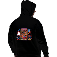 Load image into Gallery viewer, Daily_Deal_Shirts Pullover Hoodies, Unisex / Small / Black Clash Of Spider
