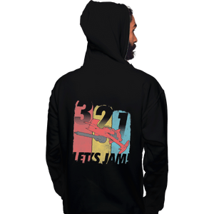 Shirts Zippered Hoodies, Unisex / Small / Black Let's Jam