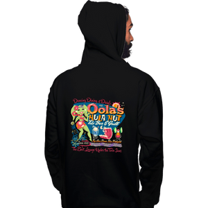 Daily_Deal_Shirts Pullover Hoodies, Unisex / Small / Black Oola's Hula Hut