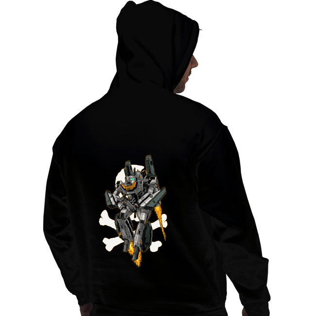 Daily_Deal_Shirts Pullover Hoodies, Unisex / Small / Black Skull Leader