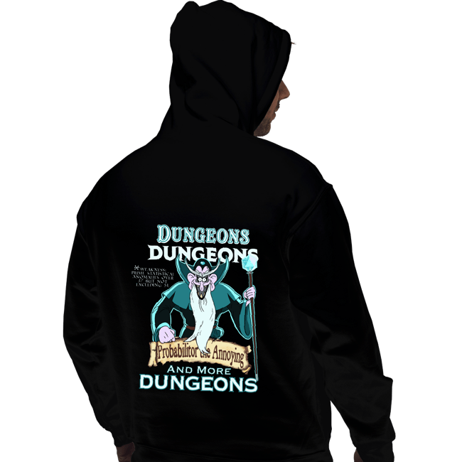 Daily_Deal_Shirts Pullover Hoodies, Unisex / Small / Black Triple D’s Probabilitor