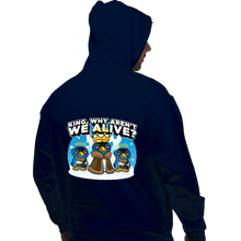 Load image into Gallery viewer, Daily_Deal_Shirts Pullover Hoodies, Unisex / Small / Navy Penguin King
