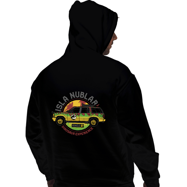 Daily_Deal_Shirts Pullover Hoodies, Unisex / Small / Black Isla Nublar Experience