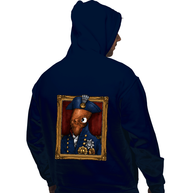 Daily_Deal_Shirts Pullover Hoodies, Unisex / Small / Navy The Admiral