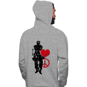 Shirts Pullover Hoodies, Unisex / Small / Sports Grey Crimson Josuke