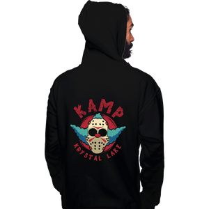 Daily_Deal_Shirts Pullover Hoodies, Unisex / Small / Black Kamp Krystal Lake