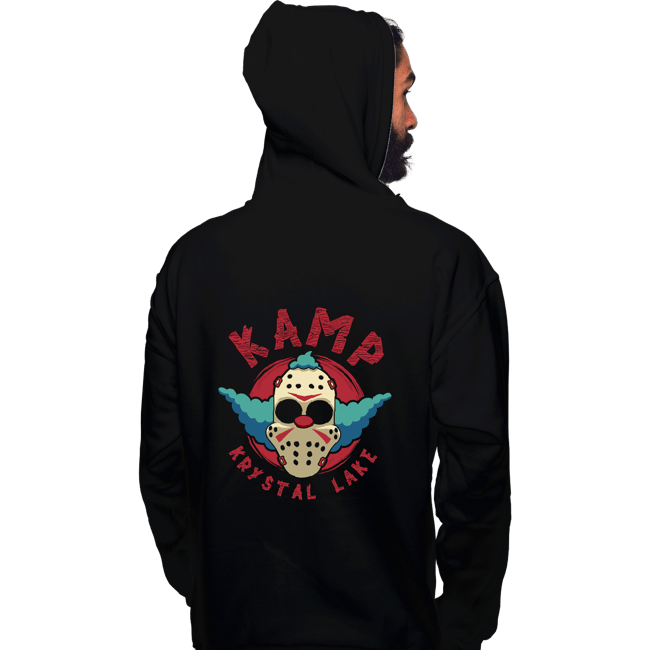 Daily_Deal_Shirts Pullover Hoodies, Unisex / Small / Black Kamp Krystal Lake