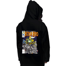 Load image into Gallery viewer, Daily_Deal_Shirts Pullover Hoodies, Unisex / Small / Black Action Hero
