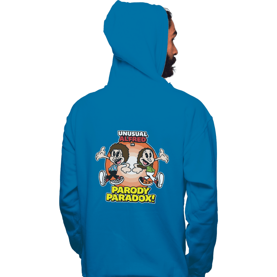 Shirts Zippered Hoodies, Unisex / Small / Royal blue Parody Paradox!