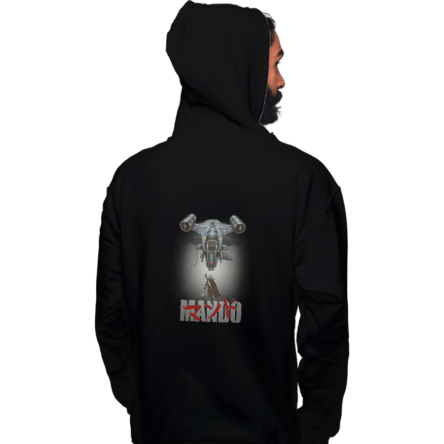 Shirts Zippered Hoodies, Unisex / Small / Black Mandokira
