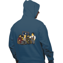 Load image into Gallery viewer, Shirts Pullover Hoodies, Unisex / Small / Indigo Blue Family Photo, But Not You Guillermo
