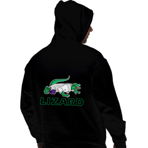 Shirts Pullover Hoodies, Unisex / Small / Black Lizard