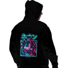 Load image into Gallery viewer, Shirts Pullover Hoodies, Unisex / Small / Black Neon Fantasy VII
