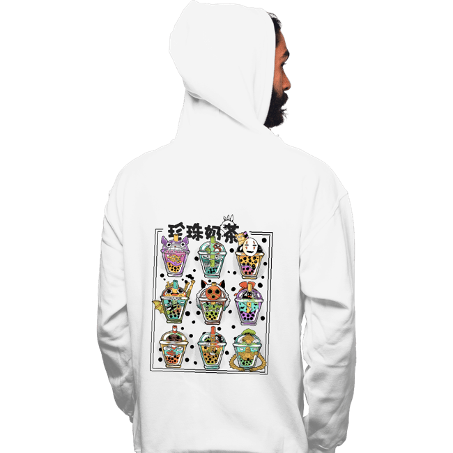 Secret_Shirts Pullover Hoodies, Unisex / Small / White Bubble-Tea Nerd