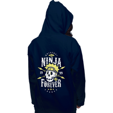 Load image into Gallery viewer, Shirts Pullover Hoodies, Unisex / Small / Navy Ninja Forever
