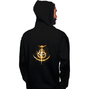 Daily_Deal_Shirts Pullover Hoodies, Unisex / Small / Black Tarnished Glow