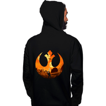 Load image into Gallery viewer, Daily_Deal_Shirts Pullover Hoodies, Unisex / Small / Black Rising Star
