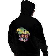 Load image into Gallery viewer, Shirts Pullover Hoodies, Unisex / Small / Black Majora&#39;s Mask
