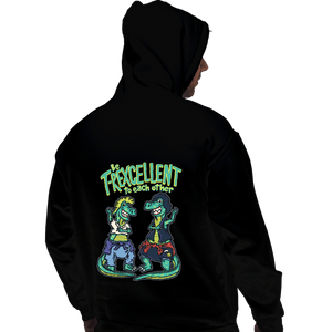 Daily_Deal_Shirts Pullover Hoodies, Unisex / Small / Black T-Rexcellent