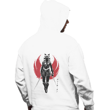 Load image into Gallery viewer, Shirts Pullover Hoodies, Unisex / Small / White Fulcrum Sumi-E
