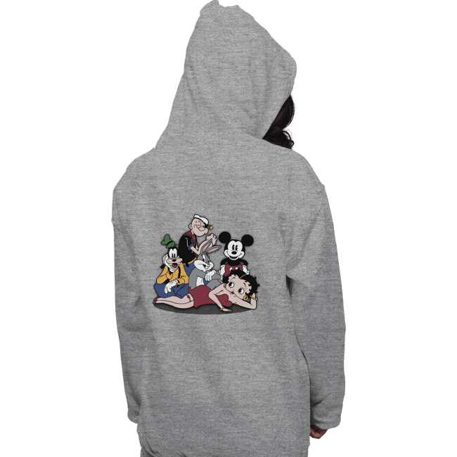 Daily_Deal_Shirts Pullover Hoodies, Unisex / Small / Sports Grey The Vintage Club