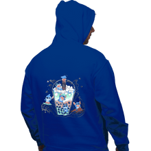 Load image into Gallery viewer, Secret_Shirts Pullover Hoodies, Unisex / Small / Royal Blue Boba Stitch
