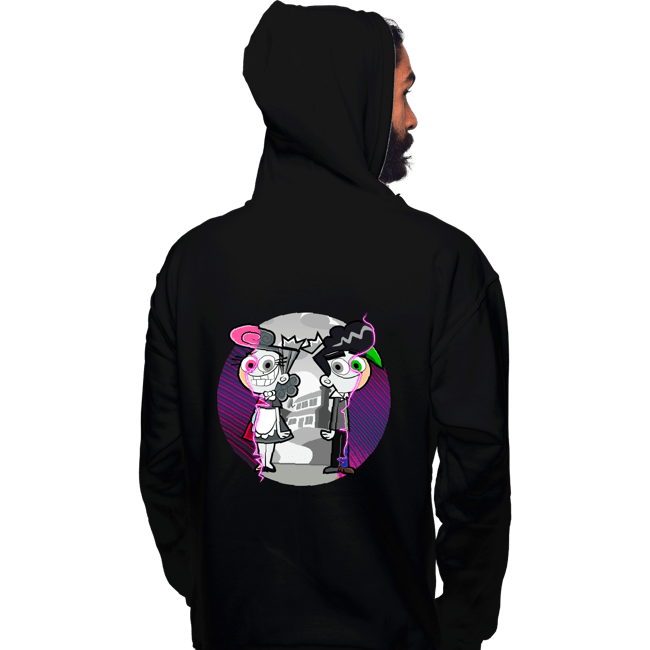 Secret_Shirts Pullover Hoodies, Unisex / Small / Black Fairly Odd Wanda