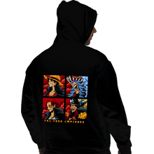 Load image into Gallery viewer, Daily_Deal_Shirts Pullover Hoodies, Unisex / Small / Black The Four Emperors
