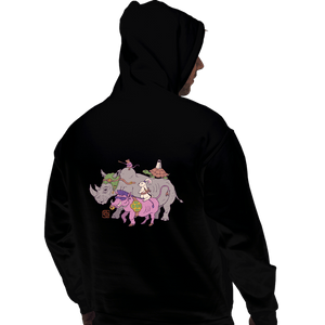 Secret_Shirts Pullover Hoodies, Unisex / Small / Black Mutant Animals!