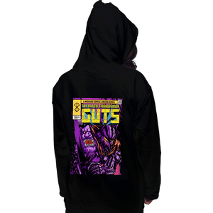 Daily_Deal_Shirts Pullover Hoodies, Unisex / Small / Black Guts Comics