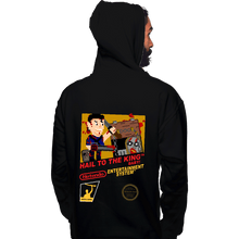 Load image into Gallery viewer, Daily_Deal_Shirts Pullover Hoodies, Unisex / Small / Black Hail To The King
