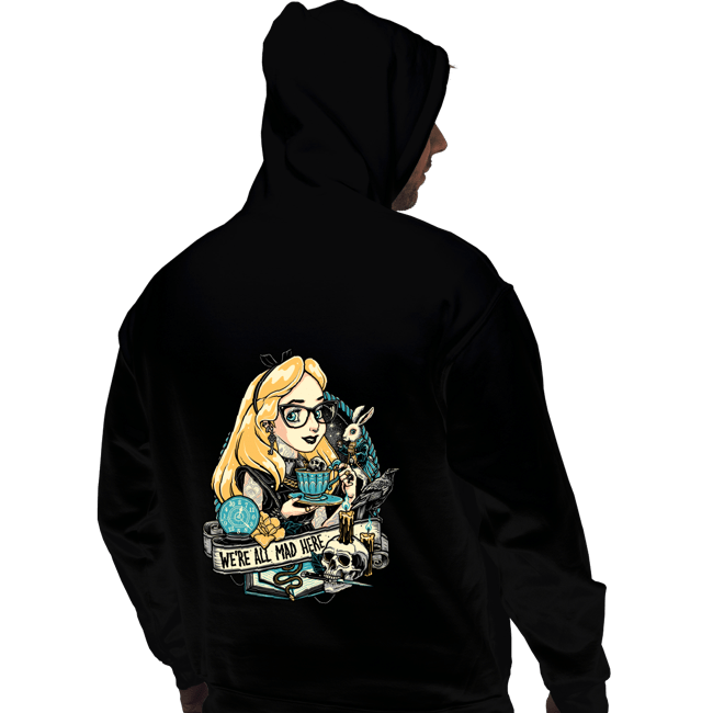 Daily_Deal_Shirts Pullover Hoodies, Unisex / Small / Black Rocker Alice