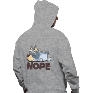 Daily_Deal_Shirts Pullover Hoodies, Unisex / Small / Sports Grey Lazy Heeler