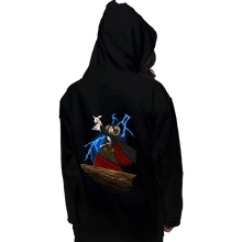 Load image into Gallery viewer, Daily_Deal_Shirts Pullover Hoodies, Unisex / Small / Black The Rabbit King
