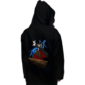 Daily_Deal_Shirts Pullover Hoodies, Unisex / Small / Black The Rabbit King
