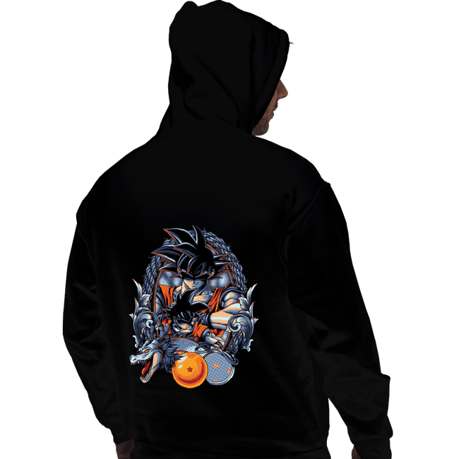 Daily_Deal_Shirts Pullover Hoodies, Unisex / Small / Black Dragon Crest