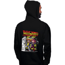 Load image into Gallery viewer, Daily_Deal_Shirts Pullover Hoodies, Unisex / Small / Black Back To The Subspace
