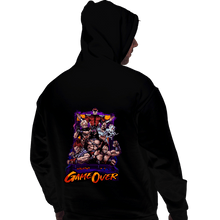 Load image into Gallery viewer, Daily_Deal_Shirts Pullover Hoodies, Unisex / Small / Black Fighting Game Over
