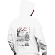 Load image into Gallery viewer, Shirts Pullover Hoodies, Unisex / Small / White A Link To The Sumi-e
