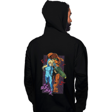 Load image into Gallery viewer, Shirts Zippered Hoodies, Unisex / Small / Black Samus Jojo
