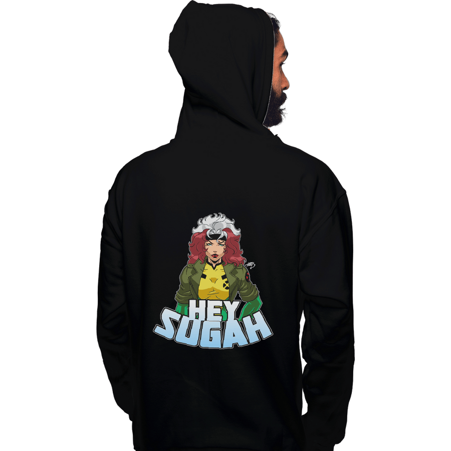 Shirts Zippered Hoodies, Unisex / Small / Black Hey Sugah
