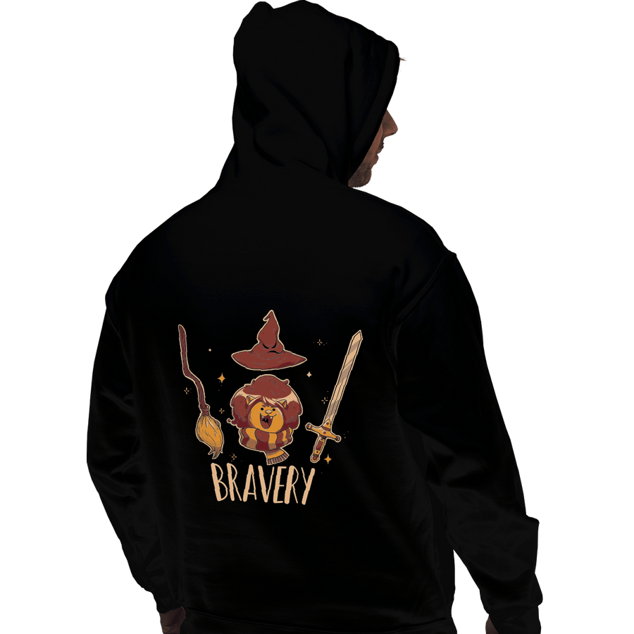 Shirts Pullover Hoodies, Unisex / Small / Black Bravery